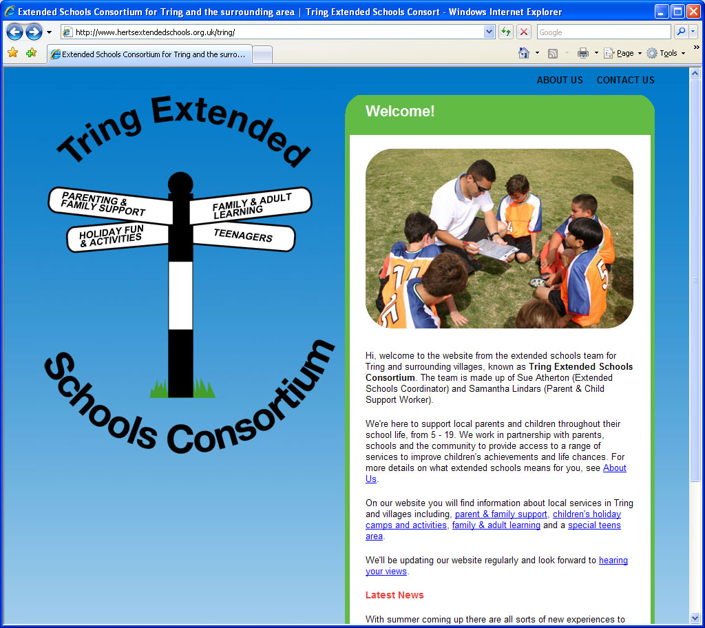 Tring Extended Schools Consortium - School Web SolutionsSchool Web ...